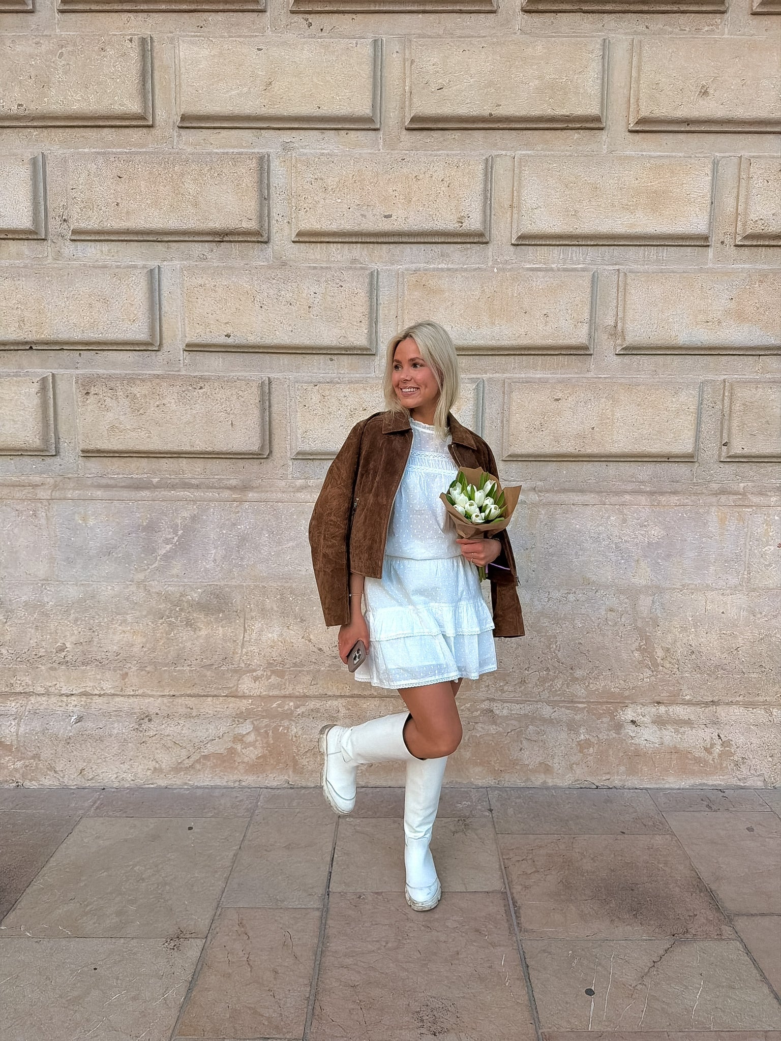 VMJANICEJADE Jacket - Cognac